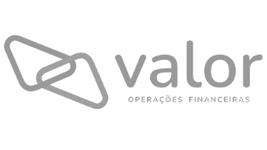 Valor Operações Financeiras (Logo Cinza) - Cliente atendido pela Upsend Brasil