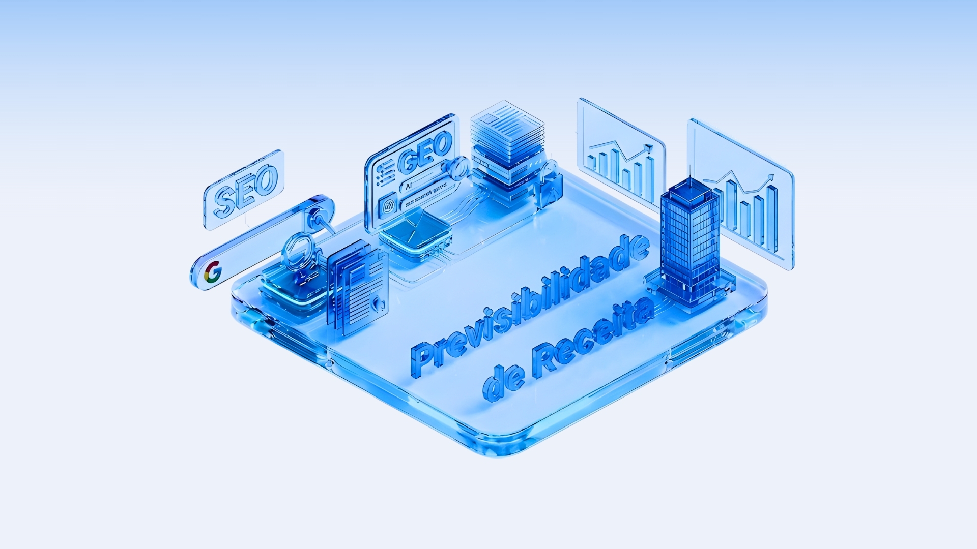 Como o SEO e o GEO geram previsibilidade de receita